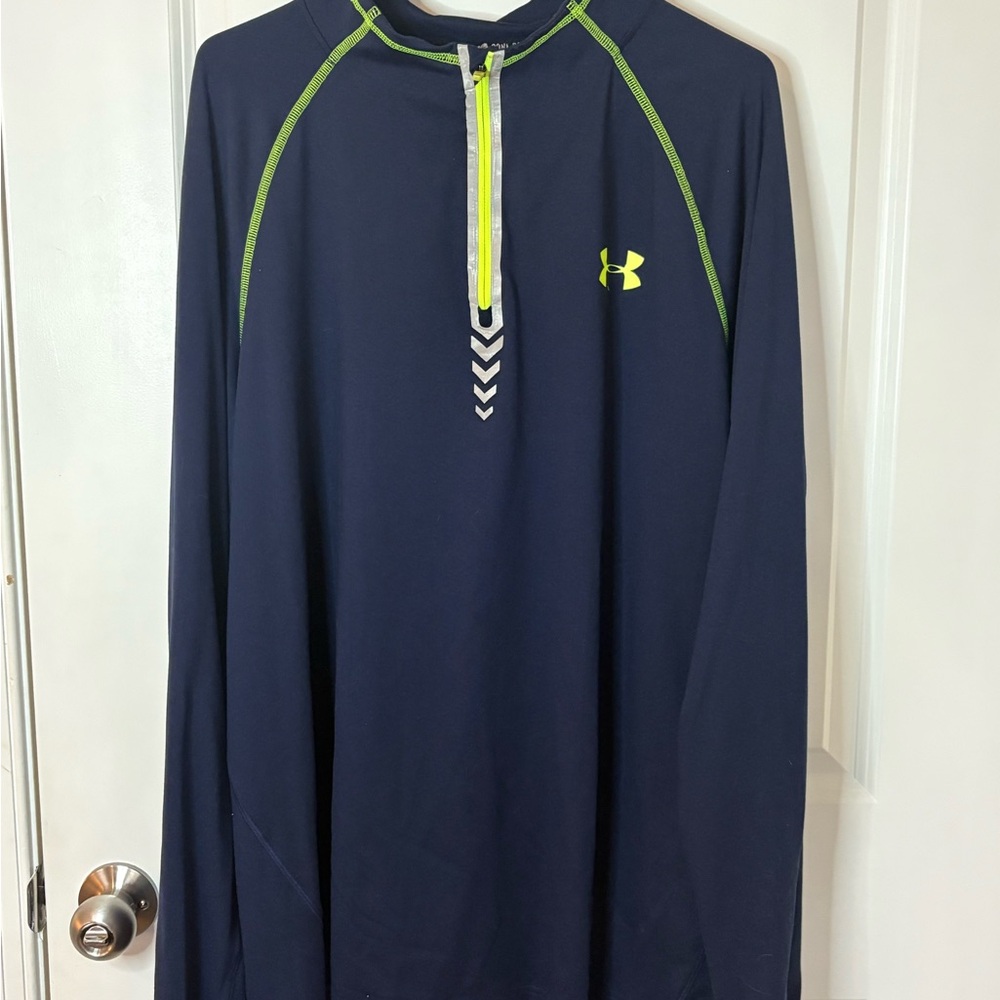 Under Armour Men's Dark Blue quarter zip